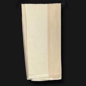 Beige & White Curtains Set of 6